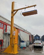 New design for a side and above installation to house a RC4138 system