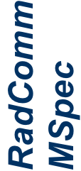 RadComm MSpec