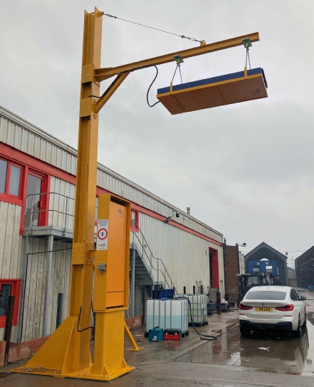 New design for a side and above installation to house a RC4138 system